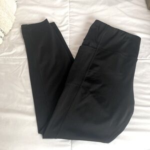 Avia Women’s High Waist Ankle Leggings with Side Pockets